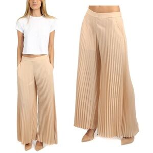 A.L.C. Wide Leg Pleated Donovan Pants